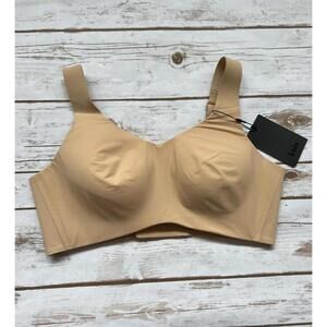 Knix Nude Seamless Bra Catalyst Sports Bra - Size 4 - Warm Sand